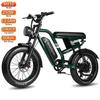 Elektrofahrrad Maxtron MX10 250W Motor 20" Fat Tire Vollgefedert Erwachsenen-Elektrofahrrad Höchstgeschwindigkeit 25 km/h LED-Display 48V 13,5Ah