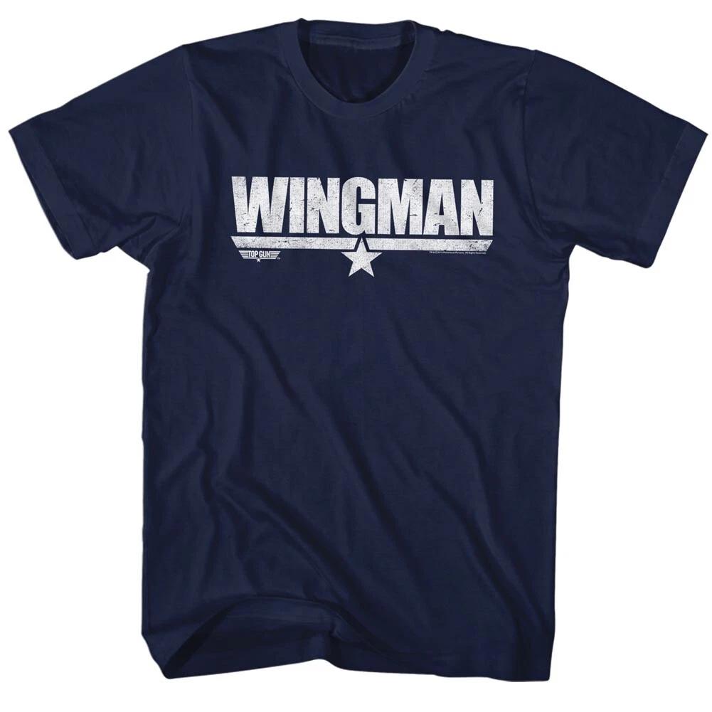 Top Gun Movie F14 Fighter Pilot WINGMAN Name Logo Men s T Shirt XL