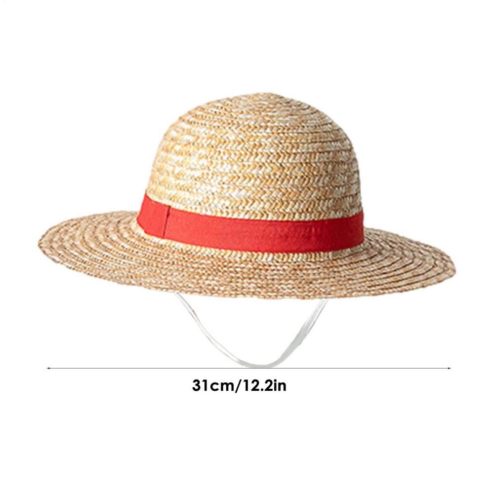 

2026 new Straw Hat Anime Cosplay Prop Luffy Cap Role Play Stage Performance Accessories Adult Unisex Sunshade Hat