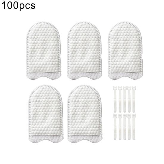 Universal Faucet Water Filter Bag with Non-Woven Fabric High-Density Sediment Remover for Tap Water Rust Particles Anti-Splash Reusable Faucet Filter