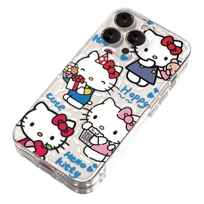 Sanrio Hello Kitty Phone Case for iPhone 16 Pro Max/15 Plus/14/13/X