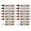 PATIKIL Furniture Marker Wax Wood Repair Sticks Furniture Repair Crayons for Wooden 7 Colors Touch-Up 16-Pack Floors, Scratches, Holes, Tables,
