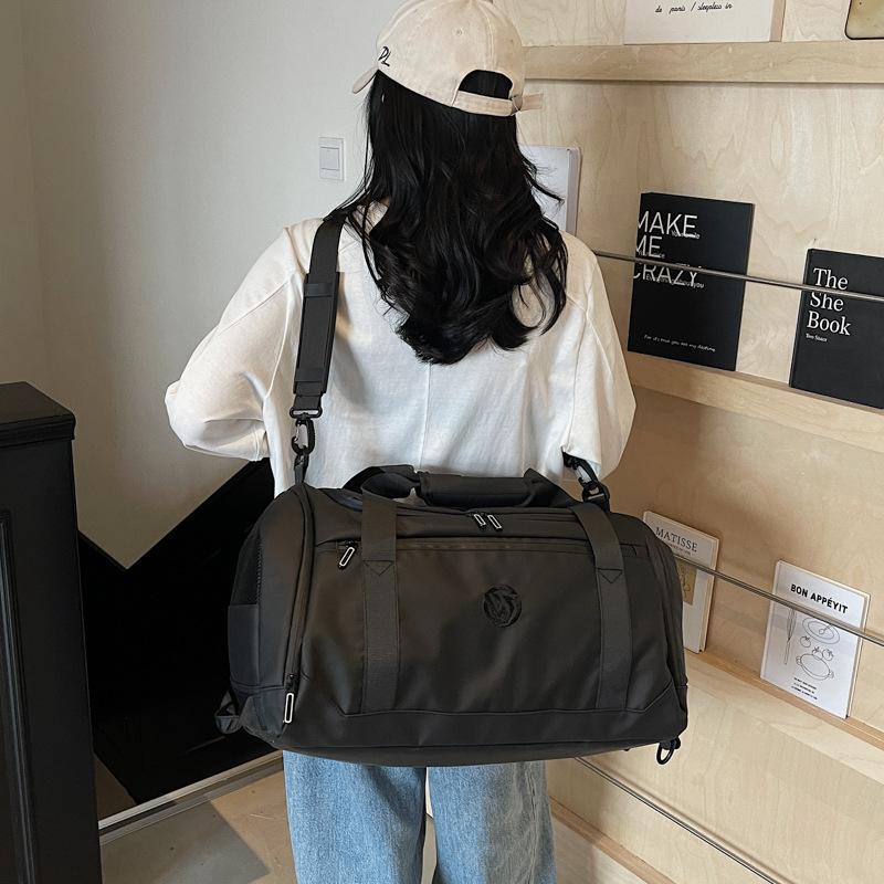 Travel Bag Large Capacity Portable Travel Clothes Storage Bag Yoga Sports Fitness Bag Korean Version Simple Luggage Bag