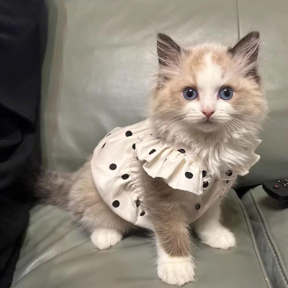 Thin Shirts Dog Costume Cat Dresses Cute Puppy Skirt Pet Outfits Summer Dog Clothes  Chihuahua