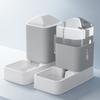Cat and Dog Automatic Feeder  Water Fountain  Pet Cat Bowl Non-wet Mouth  Cat Basin  Dog Bowl  Water Dispenser Supplies