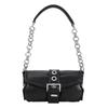 Fashion Simple Retro Round Chain Underarm Bag New Trend Baguette Crossbody Small Bag Commuter Bag Shoulder Bag