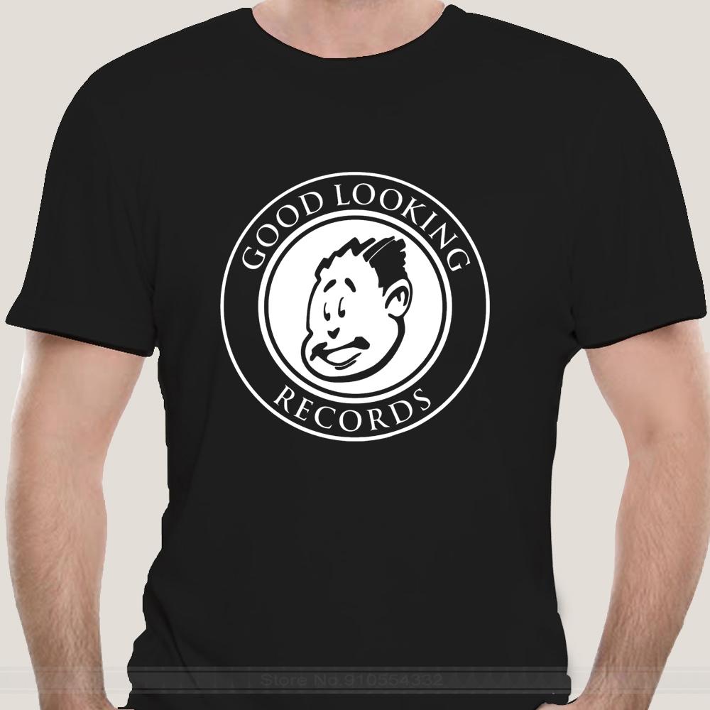 Good Looking Records T-Shirt - Jungle Drum N Bass Ltj Bukem Metalheadz Streetwear Funny Tee Shirt