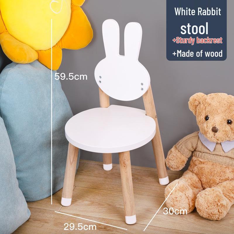 Adjustable Height Solid Wood Kids Peanut-Shaped Activity Table with Anti-Collision Features