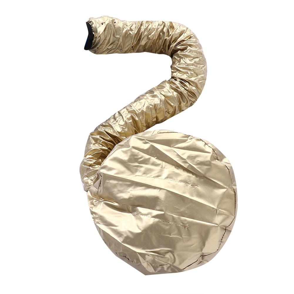 

2 типа портативная шапочка для сушки волос, колпак для фена, шапка-капюшон, насадка для сушки волос золотой