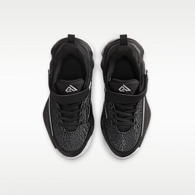 Nike Giannis Immortality 4 Black Wolf Grey White (PS)