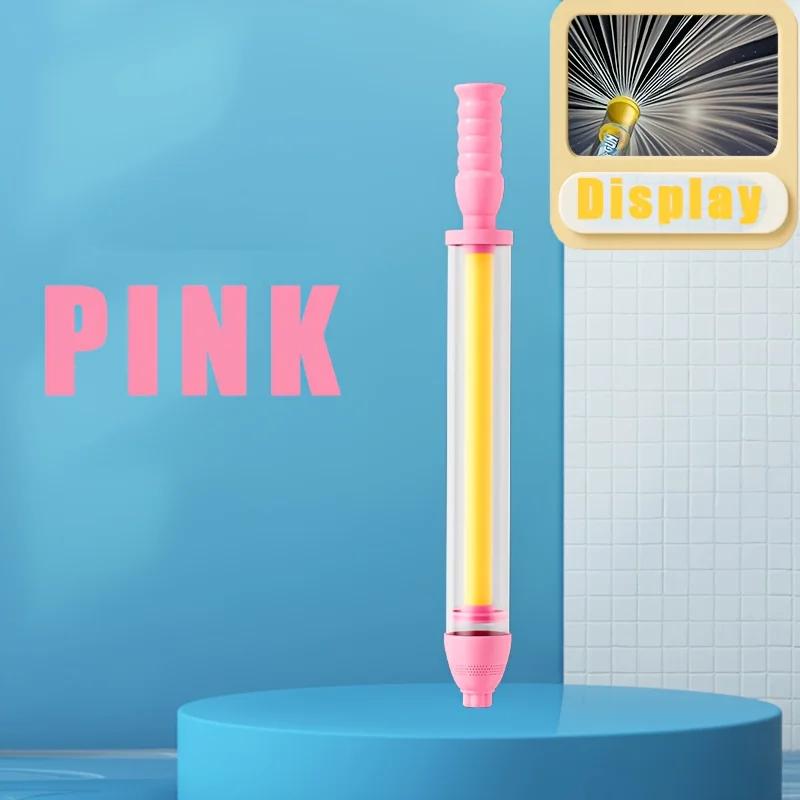 

1/2/6pcs Fireworks Water Gun, Water Amusement Equipment, Suitable for Beaches, Swimming Pools, Rafting, Parties рожевий