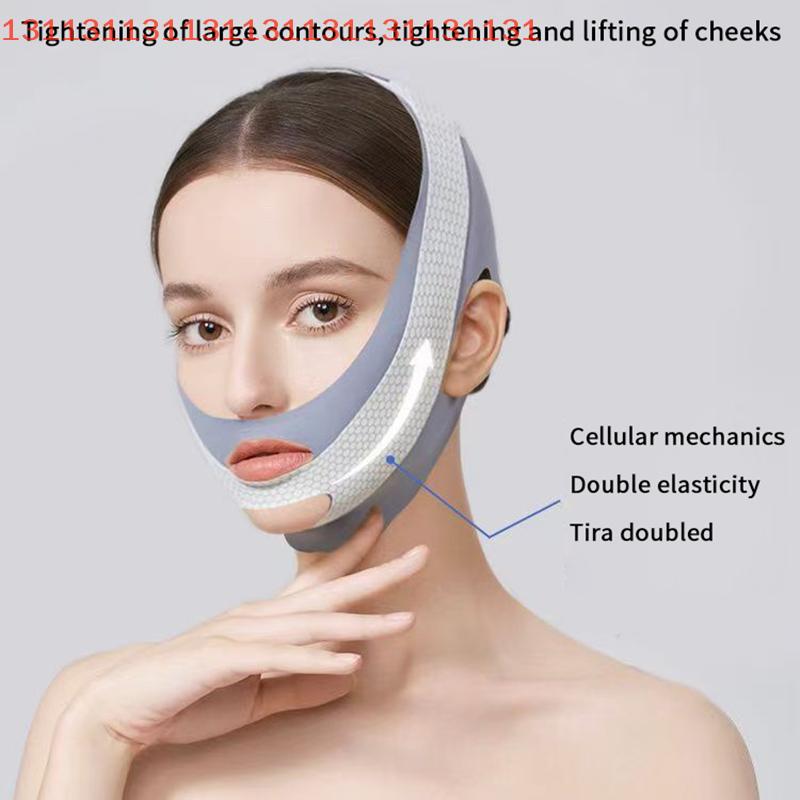 Face Slimming Bandage, V-Line Face Shaper & Double Chin Reducer, Anti-Wrinkle Facial Lifting Strap For Tightening & Skin Care