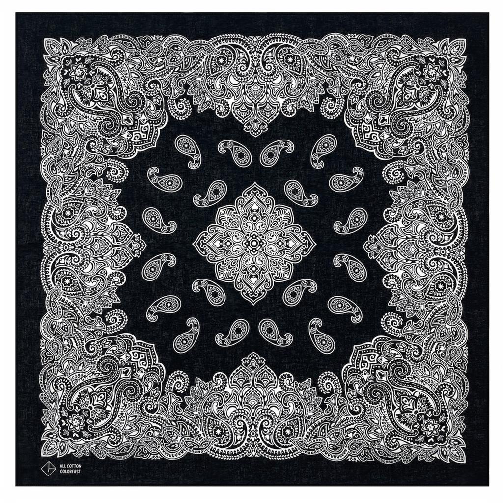 Paisleys Pattern Headscarf Large Square Head Scarf Bandana Styles Headscarf for Casual Wear