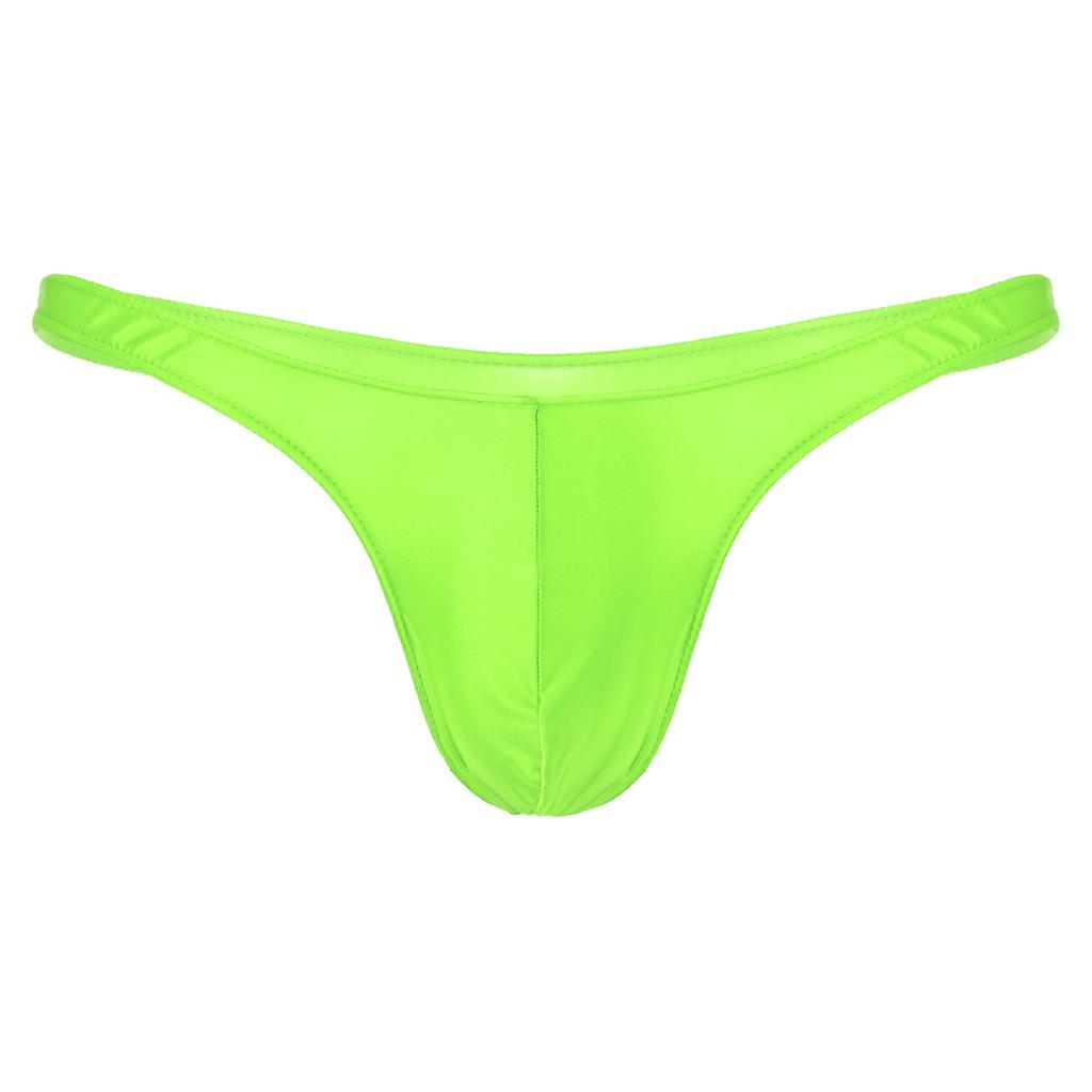 Man Briefs Glossy Underwear Low-waist Panties Sexy Fashion Underpants
