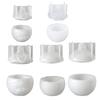 Christmas Baubles Ball Silicone Candle Molds Resin Jar Mould With Lid Easy Demolding For Making Candle Soap Chocolate