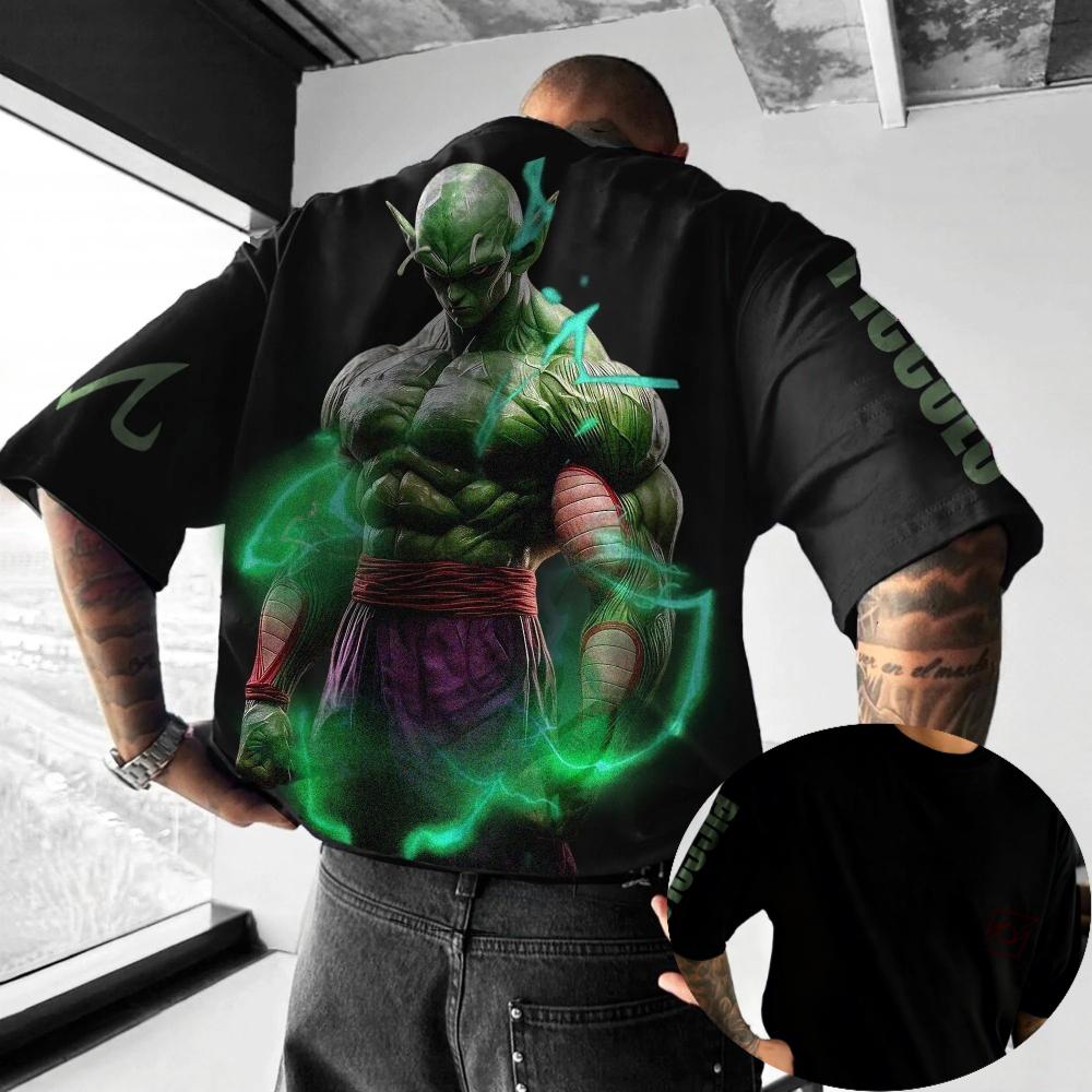 Dragon Ball GT Mens TShirt Goku Black Zamasu Printing Japanese Anime Summer Boy Childrens Short Sleeve ParentChild Wear