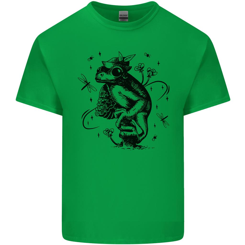 A Frog on a Mushroom Unisexs Light Cotton TShirt