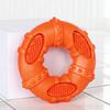 Dog Teething Toy with Cowhide Scent Natural Chew Attraction Bite-Resistant Silicone Oral Care Dog Toy for Small Medium Dogs