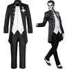 Completo Cosplay da Uomo Costume da Palco per Band Outfit per Festa di Halloween