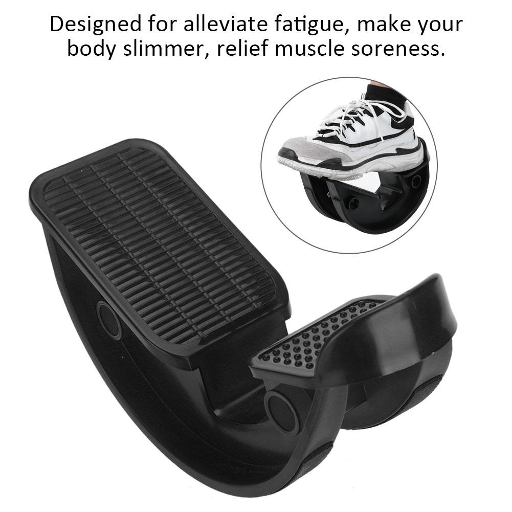 Foot Rocker Calf Stretcher Foot Massage Fatigue Relieve Fitness Black