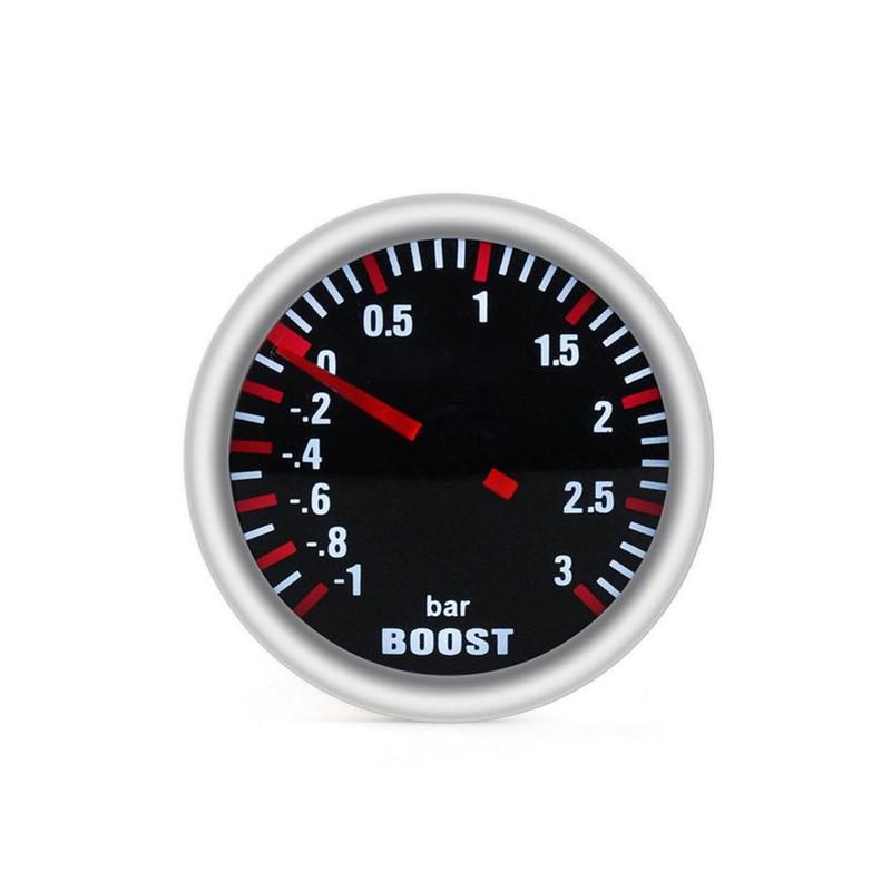 Car Modification Racing Gauge 12V Turbocharger Gauge 52mm Mechanical 3bar Car Boost Indicator Auto Gauge Car Meter trument