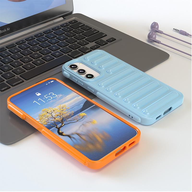 Capsule Series for Samsung Galaxy S23+ TPU Case Shockproof Ribbed Phone Cover