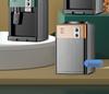 2026 Smarter Mini-Schreibtisch-Wasserspender: Automatische Toplader, Heißwasser bereit für Zuhause und Wohnheim.