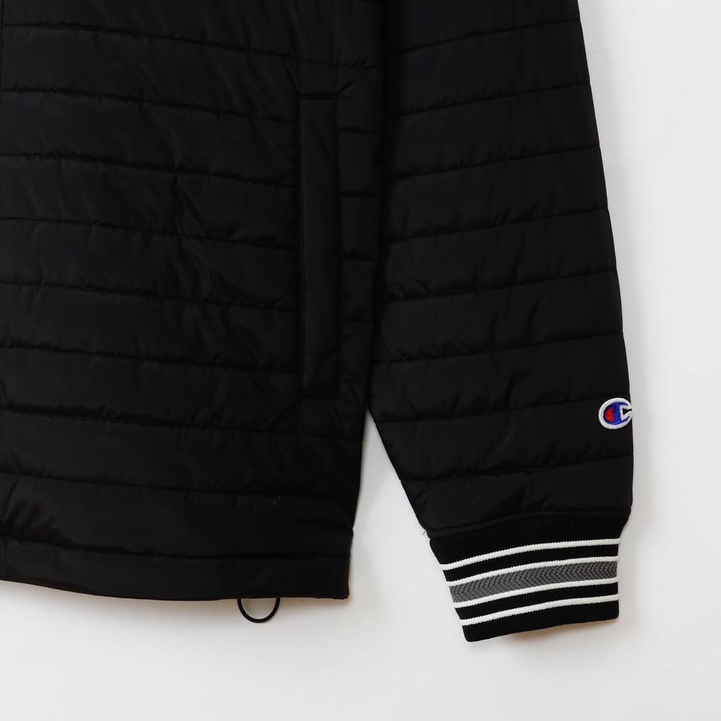 Champion Long Sleeve Stretch Windproof Warm Graphic Logo Zip Jacket for Golf Water-Repellent (C3-CG604-090-XL)