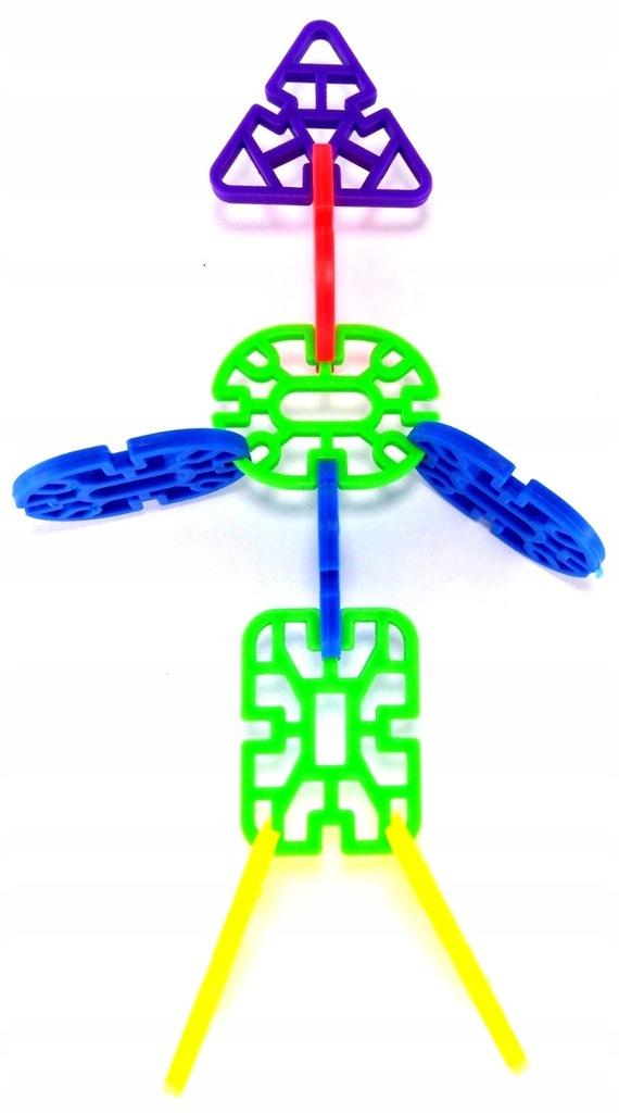 Creative Colorful Snowball Construction Blocks Set 82 Pieces For Children