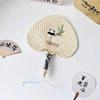 Cute Summer Baby Mosquito-Repelling Fan, Handmade Creative Panda Fan, Decorative Fan Gift