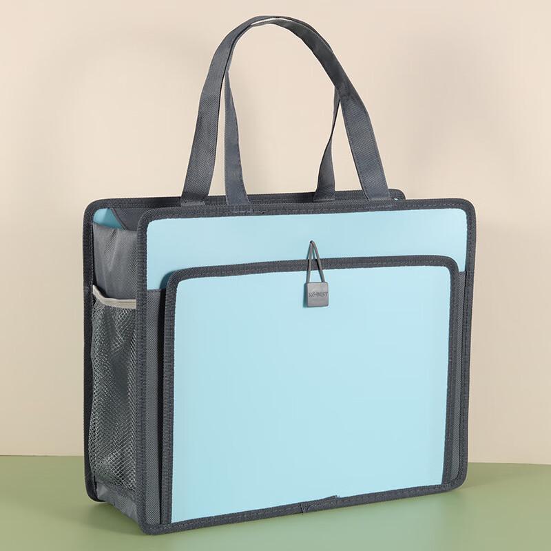 

JY Portable Waterproof Zipper Document & Book Bag