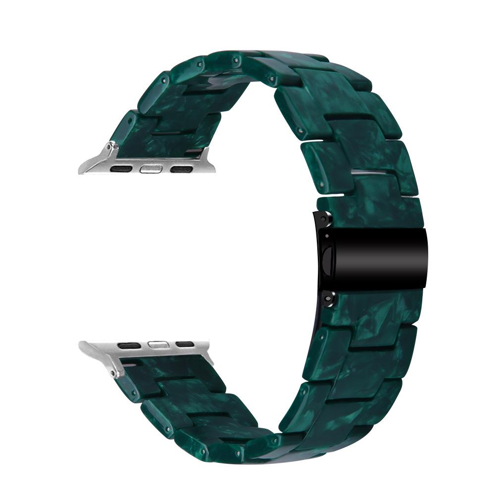 "Ühilduv vaigust ja kummist rihm Apple Watchi jaoks 42mm/46mm"