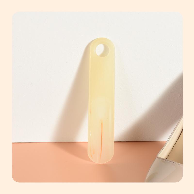 Colorful Lightweight Shoehorn with Logo (Solid Color Series) for Daily Home Use