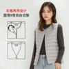Womens Lightweight Down Vest Short Puffer Sleeveless Warm Inner Layer Winter Casual Wear
