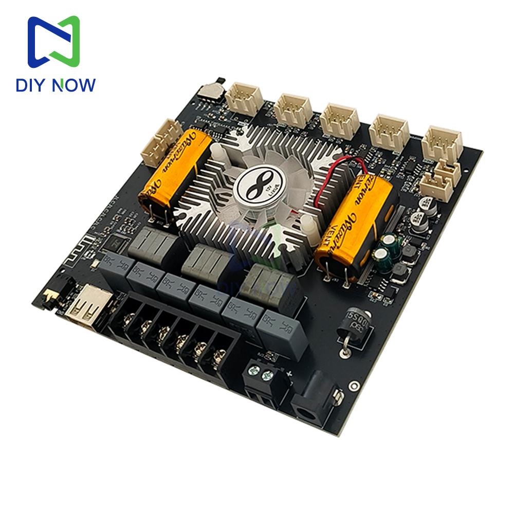 Audio Amplifier Module ZK-AS21 2G Second Generation Upgraded Version 2.1 Channel TPA3255 Bluetooth Digital Amplifier Board
