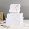 Valentine's Day White Lid & Base Gift Box for Lipstick - Elegant Holiday Packaging