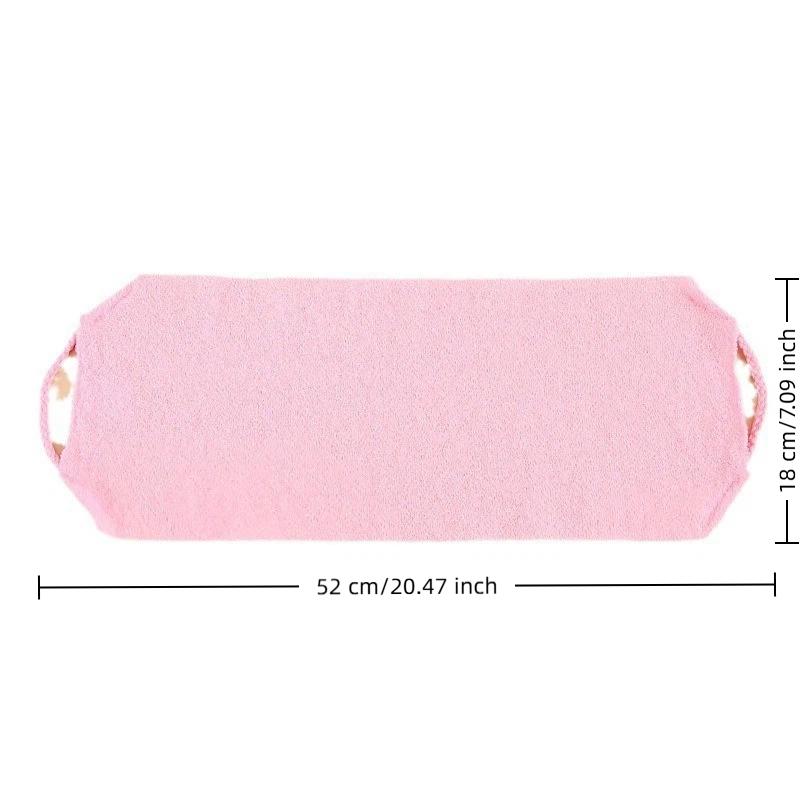 2Pcs African Net Bath Body Exfoliating Long Net Double-Sided Shower Body Scrub Back Scrubber Skin Smoother Beauty Skin Bath Wash