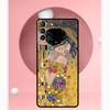 The Kiss Gustav Klimt Painting Case For Samsung Galaxy S25 Ultra S20 S21 S22 S23 S24 Ultra S9 S10 Plus S25 FE Cover Funda
