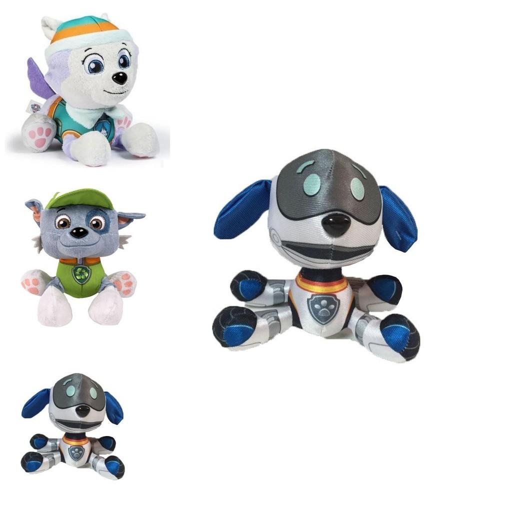 Set di peluche carino e coccoloso Paw Patrol con Ryder, Marshall, Rubble, Chase, Rocky, Zuma, Skye