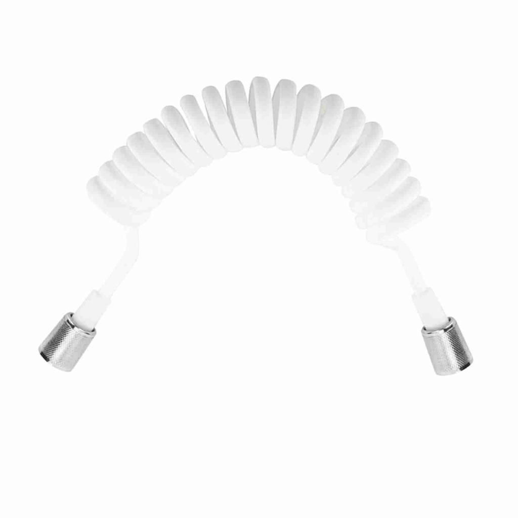 ABS Spring Flexible Shower Hose for Water Plumbing Toilet Bidet Sprayer Gun Bathroom