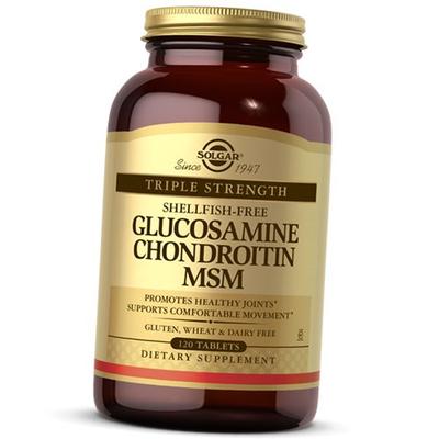 Glukosamin Chondroitin MSM, Glucosamine Chondroitin MSM, Solgar 120 tablet (03313008)