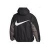 Nike Sportswear Solo Swoosh Plain Polo Casual Jacket Men Outerwear Black FB7852-010