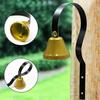 1Pcs Traditional Retro Vintage Door Bell Metal Doorbell Wall Mounted Supply Home K3B4