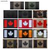 Toppa morale bandiera Canada foglia d'acero riflettente - Velcro luminoso