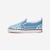 Slip-On Velcro - Color Theory Checkerboard Heritage Blue [VN000D0TE2W-COLOR THEORY CHECKERBOARD HERITAGE BLUE]