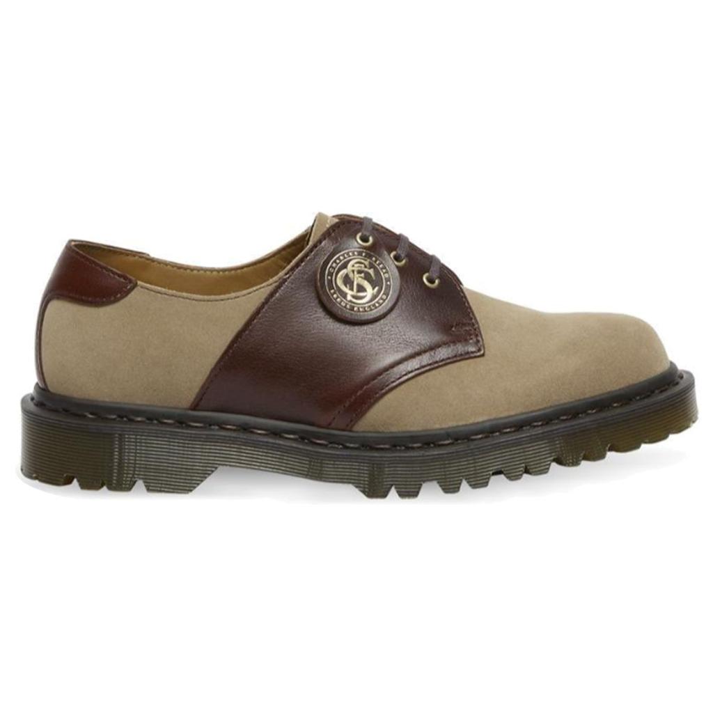 Dr. Martens 1461 Leather Logo Lace-Up Low-Top Casual Shoes Unisex sneaker Brown 26709207