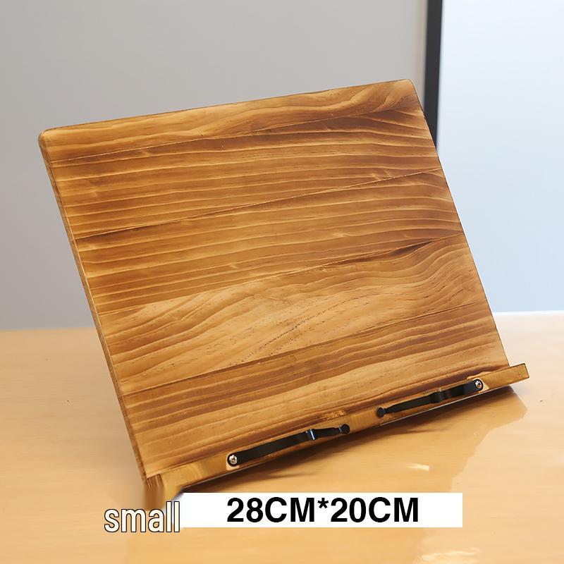 Adjustable Solid Wood Reading Rack for Students & Adults