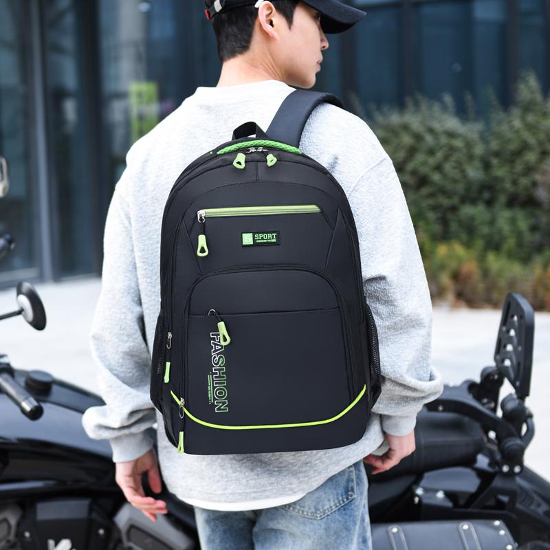 Großer Laptop-Rucksack für Herren Damen – Geschäftsreise-Rucksack mit mehreren Fächern und verstellbaren Trägern