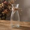 Plastic Clear Bud Vases, Modern Table Centerpiece Flower Vase, Simple Transparent Decorative Vase for Home Dining Table Wedding Flower Arrangement