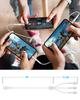 Charging Fast Type C C to Micro Simultaneous Charging of 3 Compatible with and Various Other 3-in-1 Cable, Charging, 1.2m, Ultra-Durable, USB,